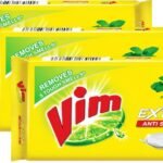 Vim Extra Anti Smell With Pudina Dishwash Bar 110g (Pack of 3) - Fast Shipping to USA & Canada