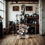 SALTY Photographer Teddy Bag Charm - Fast Shipping to USA & Canada - Image 4