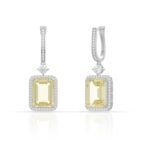 ANAYRA Peach Hoop 925 Silver Earrings for Women | Stylish Fashion Jewellery Gift - Fast Shipping to USA & Canada