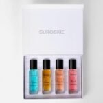 Suroskie Unisex Perfume Kit (4 x 20ml) | Luxury Eau De Parfum | Long-Lasting Fragrance Spray | Aromatic Blend of Aqua, Saffron & Cinnamon | Citrus, Floral & Woody Notes | Premium Gift for Men & Women - Fast Shipping to USA & Canada