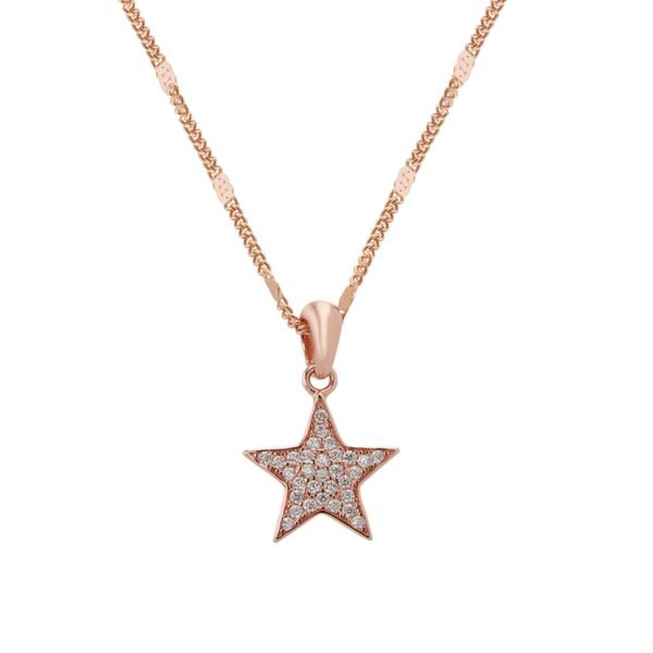 ANAYRA Star Pure Silver Necklace for Women | Elegant 925 Jewellery Gift - Fast Shipping to USA & Canada