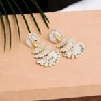 Fashion Frill Multicolor Oxidised Earrings Jhumka Set For Women Girls Stylish Traditional Pearl Small Jhumki Earings Pair Combo Of 4 - Fast Shipping to USA & Canada - Image 4