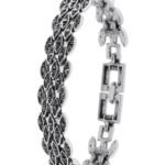 YouBella Jewellery for Women Celebrity Inspired Silver Plated Bracelet Bangle for Girls and Women (YBBN_92107) (Silver) - Fast Shipping to USA & Canada