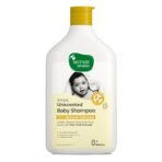 Mother Sparsh Simply Unscented Baby Shampoo With Natural Oatmeal- 400ml | Fragrance Free Shampoo for Babies | Tear Free Baby Shampoo for New Born Sensitive Skin - Fast Shipping to USA & Canada