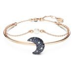Swarovski Sublima bangle, Moon, Multicolored, Rose gold-tone plated - Fast Shipping to USA & Canada