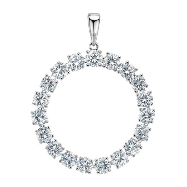 HighSpark 925 Silver Solitaire Pendant for Women - Fast Shipping to USA & Canada