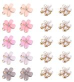 Shining Diva Fashion 20 Pcs Hair Clips for Girls Small Claw Mini Hairclip with Crystal Cute Metal Barrettes Hair Accessories Women (cmb320_16023_16013) - Fast Shipping to USA & Canada