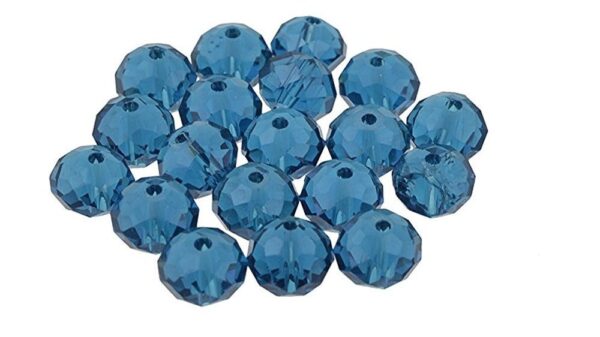 Crystal Swarovski Jewelry Making Beads Pack of 100 - Blue - Fast Shipping to USA & Canada