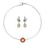 NAITRI | Handcrafted Elegant Necklace Set with Earrings - Fast Shipping to USA & Canada