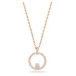 Swarovski Unisex-Adult Constella Pendant, White, Rose Gold-Tone Plated - Fast Shipping to USA & Canada
