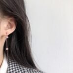 El Regalo Fancy CZ Stars Needle Threader Earrings- 2 Ways Stars Tassel Long Threader Fashionable Earrings for Girls & Women - Fast Shipping to USA & Canada - Image 4