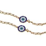 SALTY Evil Eye Designer Rakhi Gift Pack (Set of 2) - Fast Shipping to USA & Canada