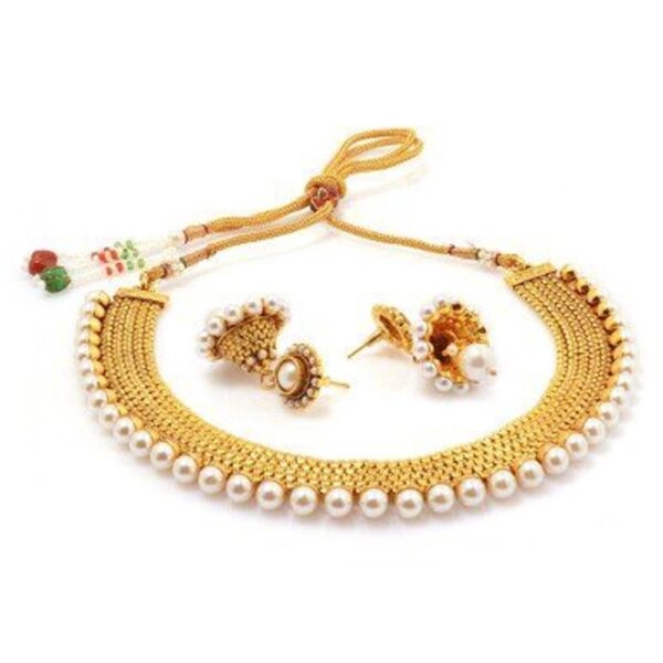 Sukkhi Modish Gold Plated Necklace Set for Women - Fast Shipping to USA & Canada