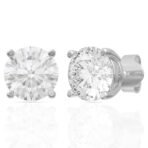 ANAYRA Eternal Shine Stud Earrings for Women | Stylish Fashion Jewellery Gift - Fast Shipping to USA & Canada