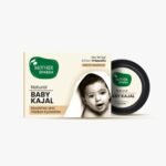 Mother Sparsh 100% Natural Baby Kajal with Zero Lead Content, Irritation Free & Safe for Newborn Babies, with Almond & Pure Cow Ghee, Nourishes & Thicken Baby Eyelashes - 5gm - Fast Shipping to USA & Canada