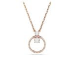 Swarovski Constella pendant, Round cut, White, Rose gold-tone plated - Fast Shipping to USA & Canada