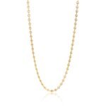 Fashion Frill 18K MICRO PLATED Golden Neck Chain For Boys & Mens |Gold Plated |Interlink Neck |Necklace Chains|Locket|Fancy Design - Fast Shipping to USA & Canada