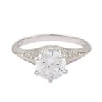 ANAYRA Love Island Pure Silver Ring for Women | Hallmarked Jewellery Gift - Fast Shipping to USA & Canada