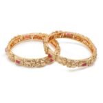 YouBella Jewellery for women Traditional Gold Plated Jewelry Bracelet Bangles for Women and Girls - Fast Shipping to USA & Canada