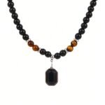 Fashion Frill Silver Chain For Men Stainless Steel Vintage Stylish Beaded Chain Necklace Pendant For Men Boys Locket Love Gifts Mens Jewellery - Fast Shipping to USA & Canada