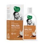 Mother Sparsh Milky Soft Baby Shampoo - 200ml | For Daily Moisturizing | Tear Free Formula With Milk Protein, Vitamin E & Coconut Oil - Fast Shipping to USA & Canada