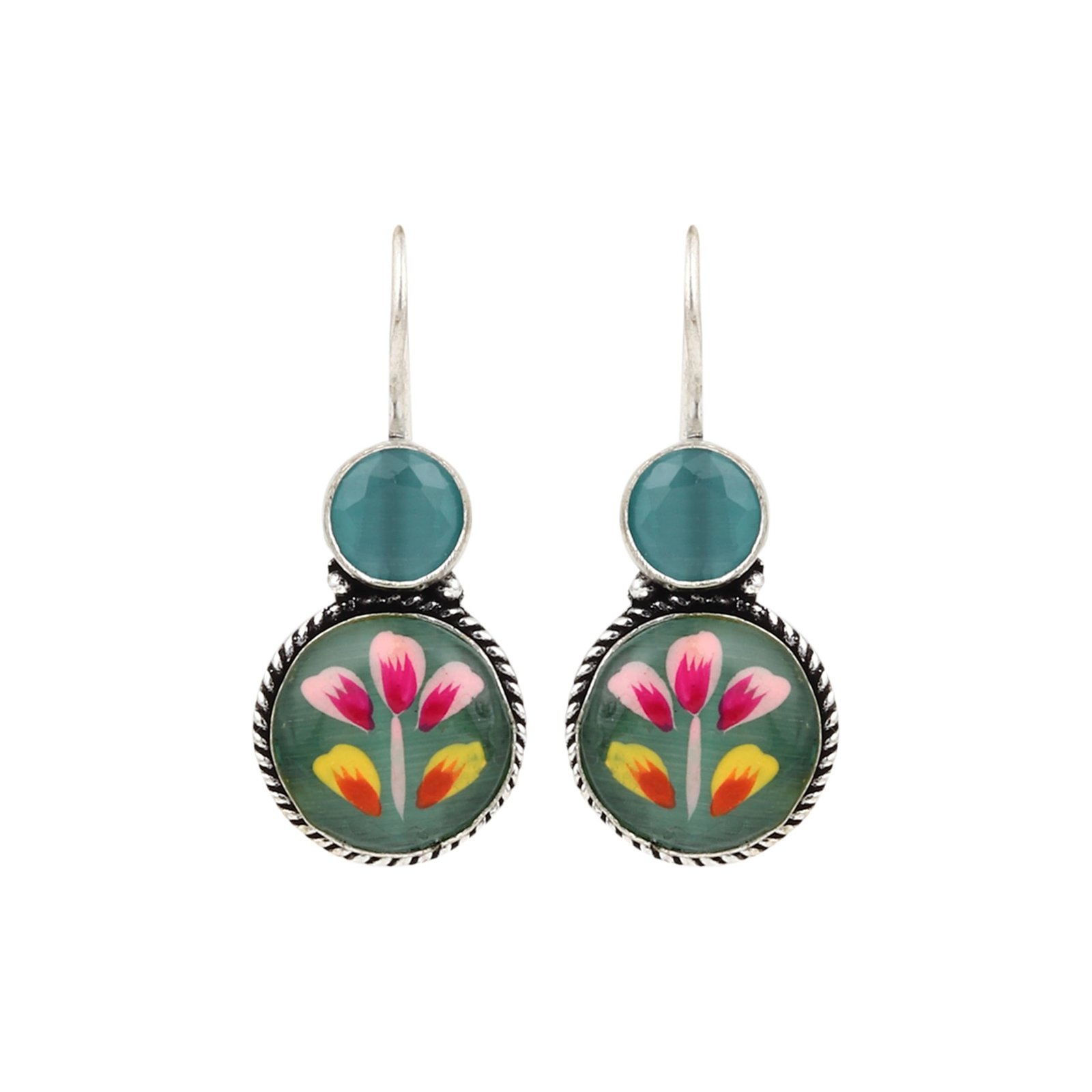 61r1FcYmmVL-1.jpg NAITRI | Handcrafted Traditional Earrings - Fast Shipping to USA & Canada - Image 1