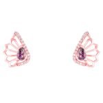 GIVA 925 Silver Rose Gold Notre Dame Earrings | Gifts for Girlfriend, Gifts for Women and Girls | With Certificate of Authenticity and 925 Stamp | 6 Month Warranty*