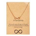 Fashion Frill Exclusive Pendant For Girls Infinite/Infinity Gold Plated Chain Necklace For Women Girls Women's Jewellery Gift For Anniversary Stylish Pendant - Fast Shipping to USA & Canada