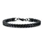 Fashion Frill Stylish Bracelet for Men Stainless Steel Hand Chain Band Jewellery Accessories For Boys Gift for Husband & Boyfriend - Fast Shipping to USA & Canada