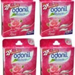 Odonil Rose Blocks (4 x 50 g) - Fast Shipping to USA & Canada