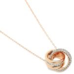 Swarovski 5240525 Women's Necklace Father Pendant Rose Gold Silver [Parallel Import] - Fast Shipping to USA & Canada