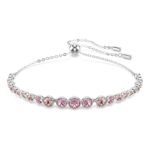 Swarovski Imber Emily bracelet, Pink, Rhodium plated - Fast Shipping to USA & Canada
