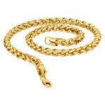 Fashion Frill Exclusive Gold Plated Stylish Golden Chain Necklace For Men Boys Mens Jewelry - Fast Shipping to USA & Canada