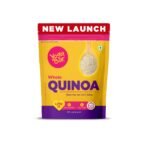 Yogabar Whole Quinoa 1kg Pouch - Gluten Free Quinoa Grain - Diet Food for Weight Loss Management - Helps Manage Sugar Levels - Low GI for sustained Energy - Fast Shipping to USA & Canada