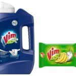 Vim Matic Dishwasher Detergent Powder 1 Kg, Designed by India's no. Powerful enzymes to remove Tough Indian Grease & Dishwash Bar Lemon, Removes Stain And Grease With Power Of Lemon, 300 g - Fast Shipping to USA & Canada
