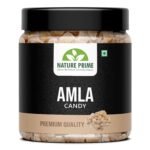NATURE PRIME Dry Sweet Amla Candy Indian Gooseberry (300 G Pack Of 1 Jar),frozen - Fast Shipping to USA & Canada