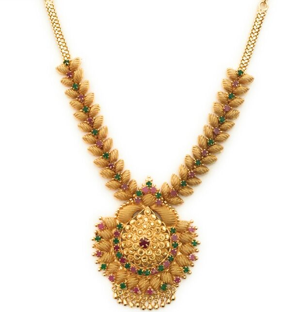Sasitrends One Gram Micro Gold Plated Necklace for Women and Girls - Fast Shipping to USA & Canada