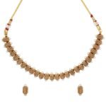 NAITRI | Handcrafted Traditional Necklace Set with Earrings - Fast Shipping to USA & Canada