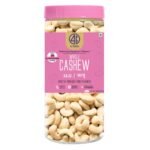 41 FOODS Premium Nuts Whole Cashews Nutritious Delicious Kaju Protein Magnesium Vit-E K B6 Crunchy Fresh Tasty Kaaju Dry Fruits Healthy Snack 200Gm - Fast Shipping to USA & Canada