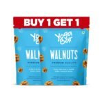 Yogabar Premium Walnuts 500g (250g x Pack of 2), High Protein and Fibre, Zero Cholesterol, Ethically Sourced - Fast Shipping to USA & Canada