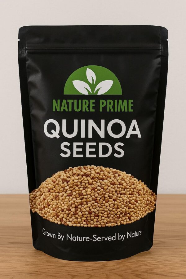 Nature Prime Quinoa-1Kg | Gluten Free | High Protein and Fibre | 100% Wholegrain Cereal | Diet Food - Fast Shipping to USA & Canada