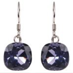 Ananth Jewels 925 BIS HALLMARKED Silver Made with Swarovski Elements Large Crystal Stud Earrings for Women - Fast Shipping to USA & Canada