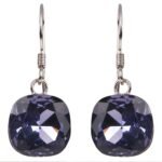 Ananth Jewels 925 BIS HALLMARKED Silver Made with Swarovski Elements Large Crystal Stud Earrings for Women - Fast Shipping to USA & Canada