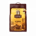 India Gate Basmati Rice Bag, Classic, 5kg - Fast Shipping to USA & Canada