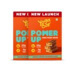 Yogabar Power Up 20g Protein Bar (10 Bars, Choco Peanut Butter) | No Added Sugar Protein Bars | Premium High Protein Blend - Whey Protein Concentrate, Isolate, Peanuts & Soy | Healthy Protein Snacks - Fast Shipping to USA & Canada