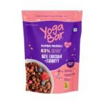Yogabar Wholegrain Breakfast Muesli - Dark Chocolate and Cranberry, 700g (Super Saver Pack) - Fast Shipping to USA & Canada