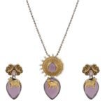 NAITRI | Handcrafted Traditional Necklace Set with Earrings - Fast Shipping to USA & Canada