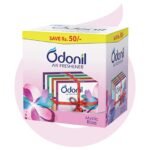 Odonil Bathroom & Toilet Air Freshener Blocks - 288g (72g x 4) | Infused with Essential Oils | Germ Protection |Long Lasting | Lasts Up to 45 days | Air Freshener for Bathroom, Toilet, Home & Office - Fast Shipping to USA & Canada
