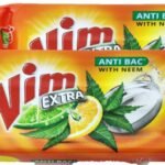 Vim Extra Anti-Bacterial With Neem Dishwash Bar 150g ( pack of 2 ) - Fast Shipping to USA & Canada