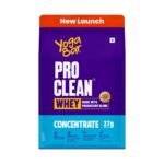 Yogabar ProClean Whey Protein Concentrate 1kg | 27g Protein per Serve | Unflavoured Whey Protein Powder | Clean & Light | Patented & Clinically Tested Pro-Absorb Blend - Fast Shipping to USA & Canada